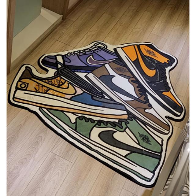 球鞋地毯 籃球鞋 NIKE 潮流 潮鞋 Air Force Jordan Sacai