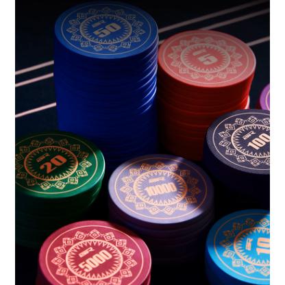 德州撲克 高階陶瓷籌碼 套裝 專業 鋁箱 專用 撲克牌 Texas hold'em 麻將 遊戲