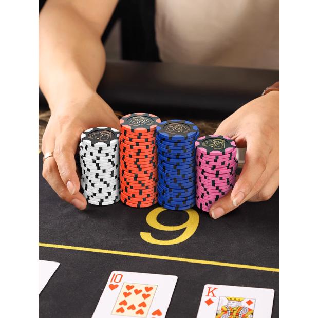 德州撲克 獨家籌碼 套裝 專業 完整 鋁箱 黏土 專用 撲克牌 Texas hold＇em 麻將