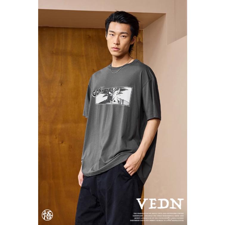 Veidoorn維動 七龍珠悟空 純棉T恤 官方正品 正版聯名 T-Shirt 上衣 運動 籃球 透氣 舒適 親膚