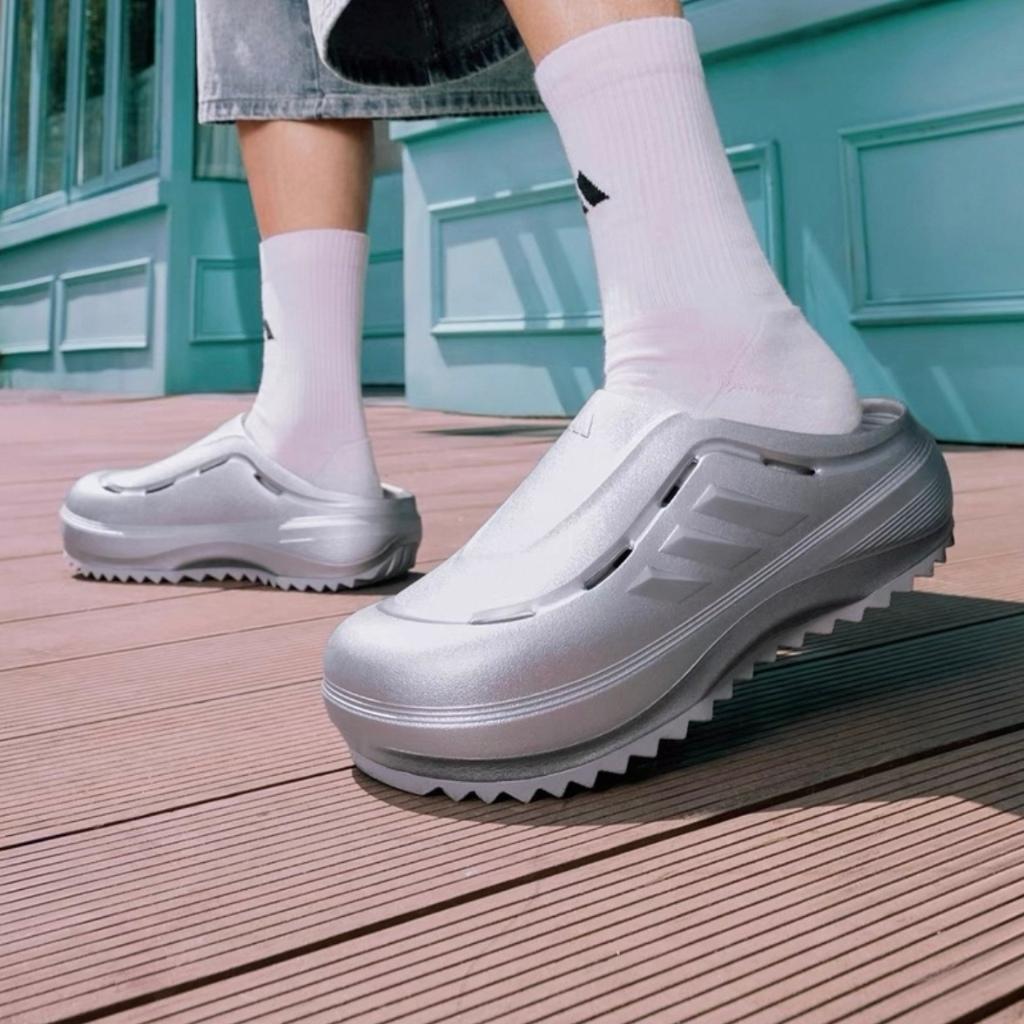 Adidas愛迪達 波波涼鞋 OZWAVE CLOG 洞洞鞋 未來感 科技感 機甲 戶外 防水 防滑