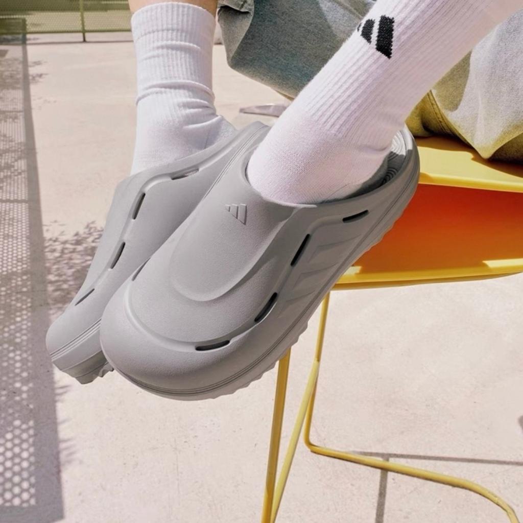 Adidas愛迪達 波波涼鞋 OZWAVE CLOG 洞洞鞋 未來感 科技感 機甲 戶外 防水 防滑