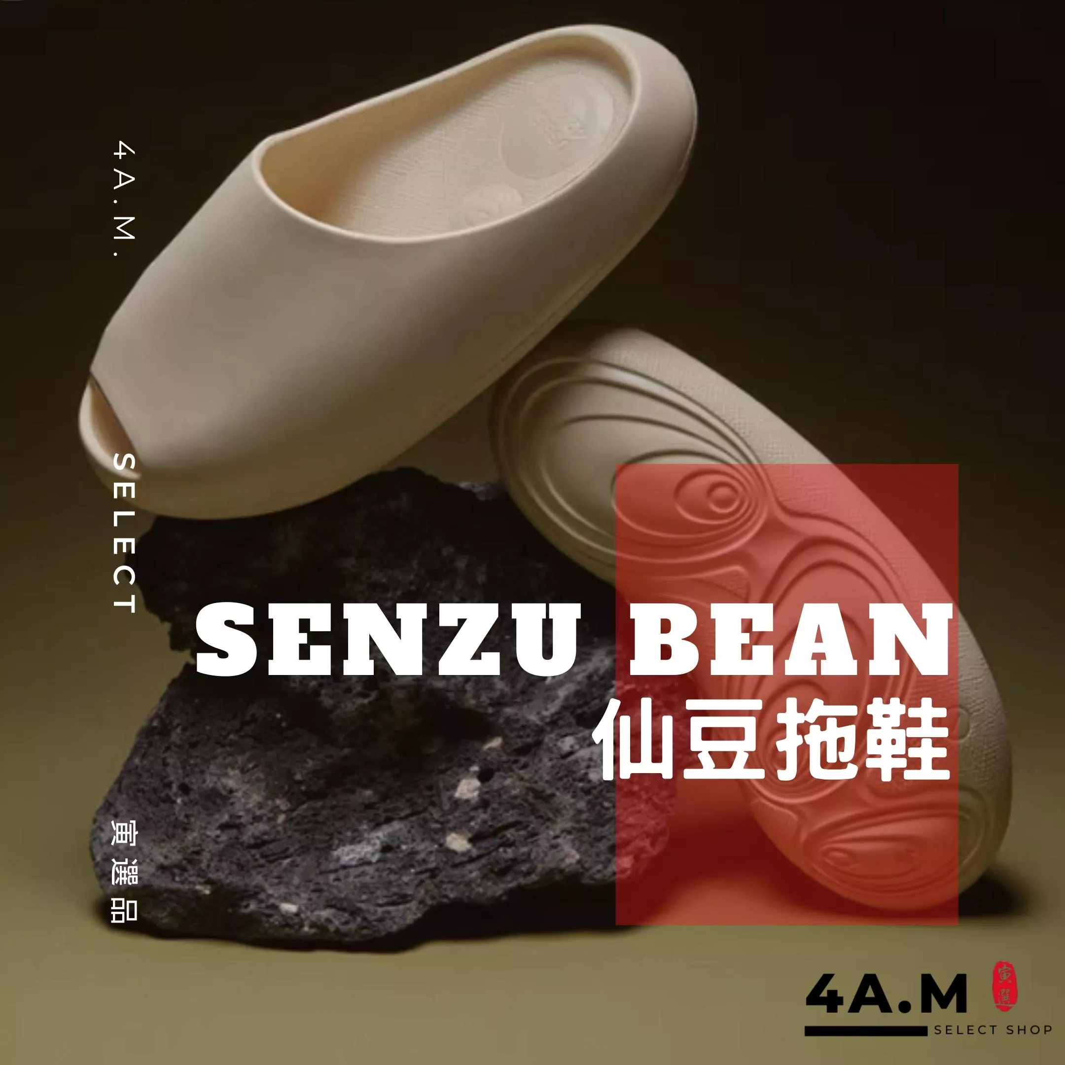 仙豆拖鞋 SENZU BEAN 曹芳 居家拖鞋 拖鞋 舒適 透氣 運動 街球 籃球