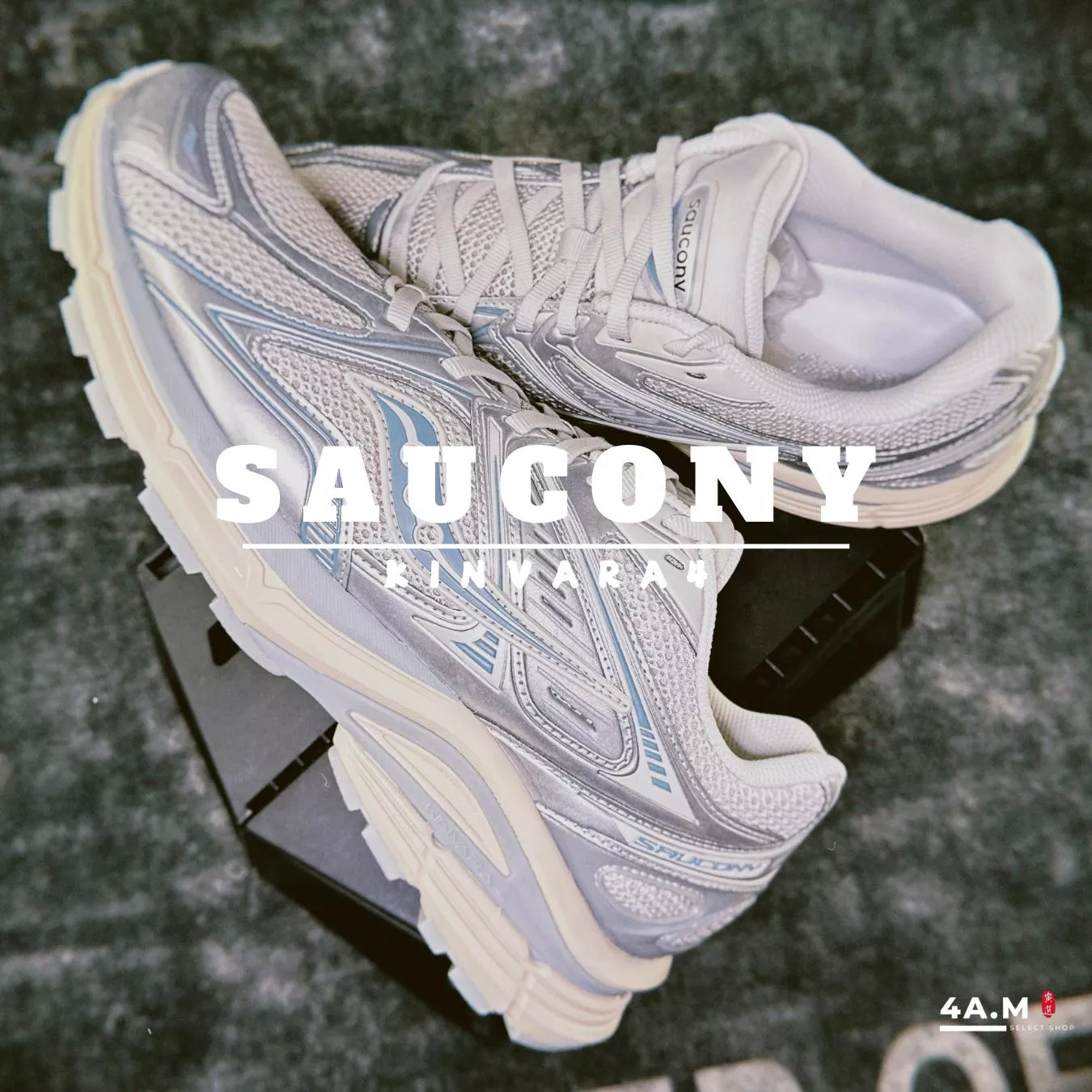 《4AM寅選》 Saucony索康尼 Kinvara4 k4 復古 跑鞋 跑步鞋 厚底鞋 復古鞋 戶外鞋 透氣 舒適 穿搭