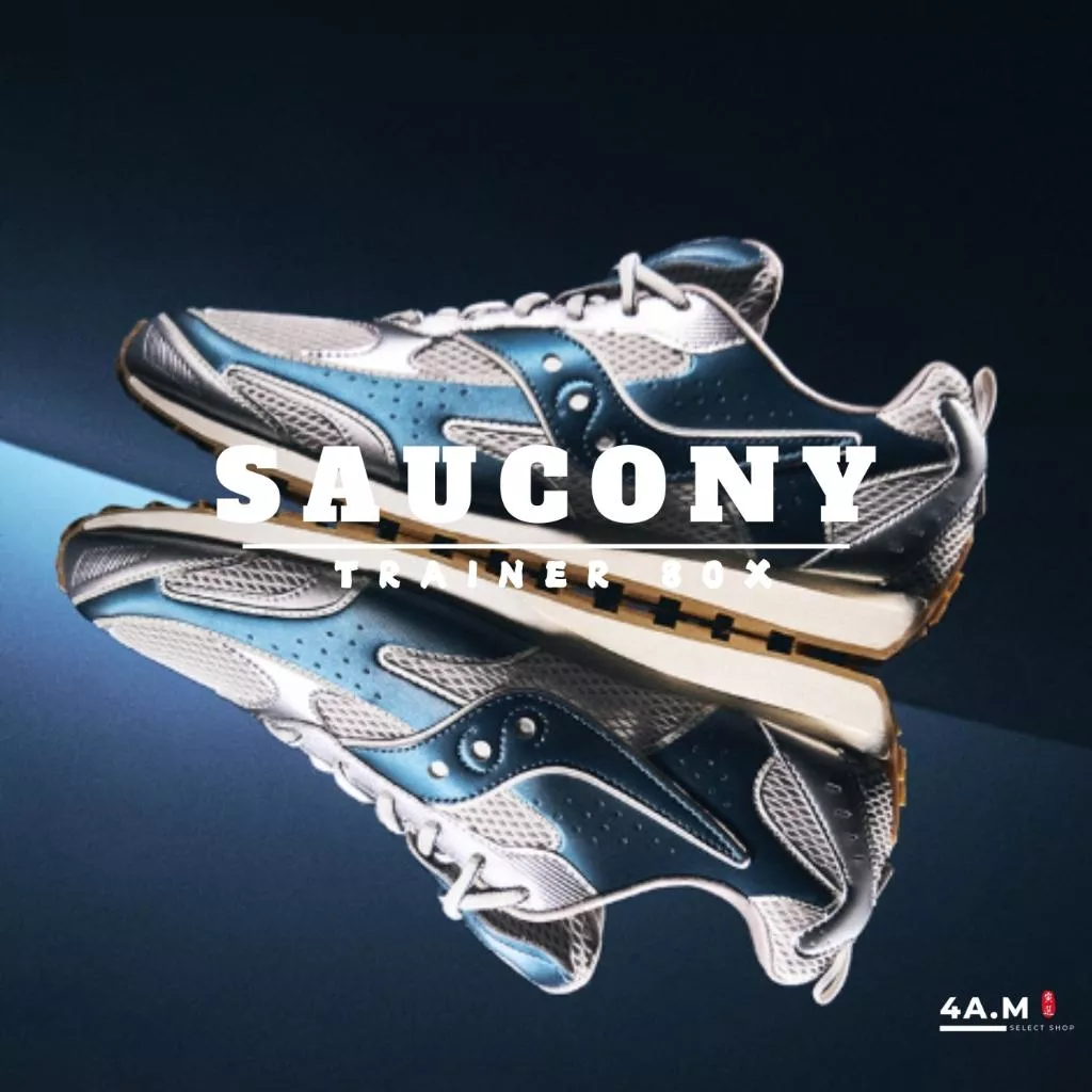 《4AM寅選》Saucony索康尼 TRAINER 80X 復古休閒鞋 復古跑鞋 NB風 運動鞋 平底鞋 賽車鞋