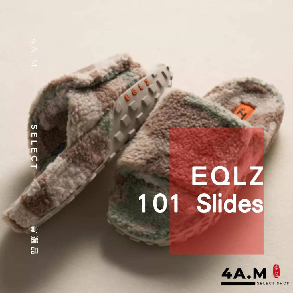 《4AM寅選》 EQLZ #101 Slides EQUALIZER 拖鞋 棉拖鞋 官方正品 軟彈 舒適 穿搭 保暖