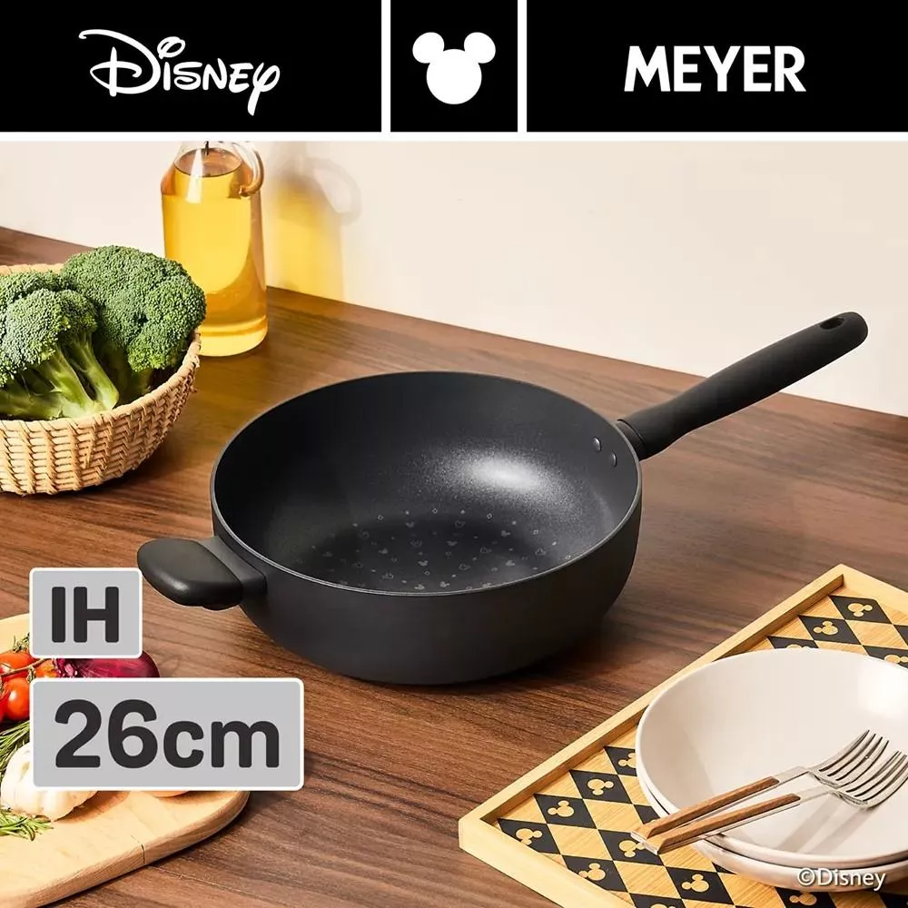 MEYER 迪士尼經典黑白系列26CM 萬用鍋