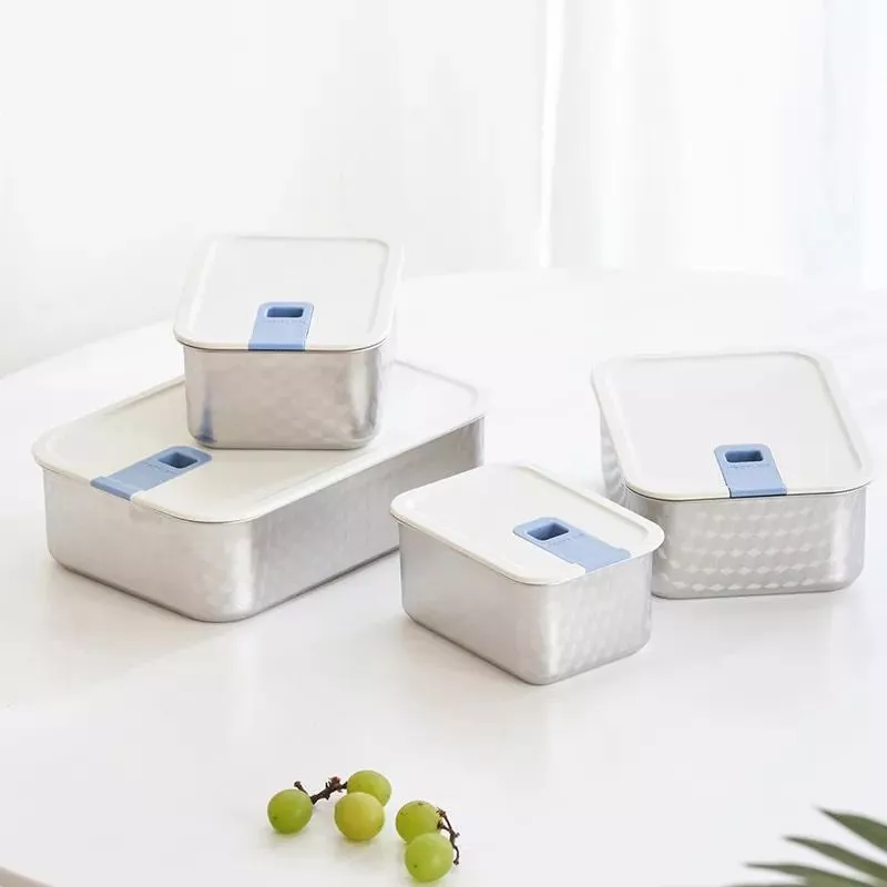 Perfect Seal系列304不鏽鋼羽織紋保鮮盒