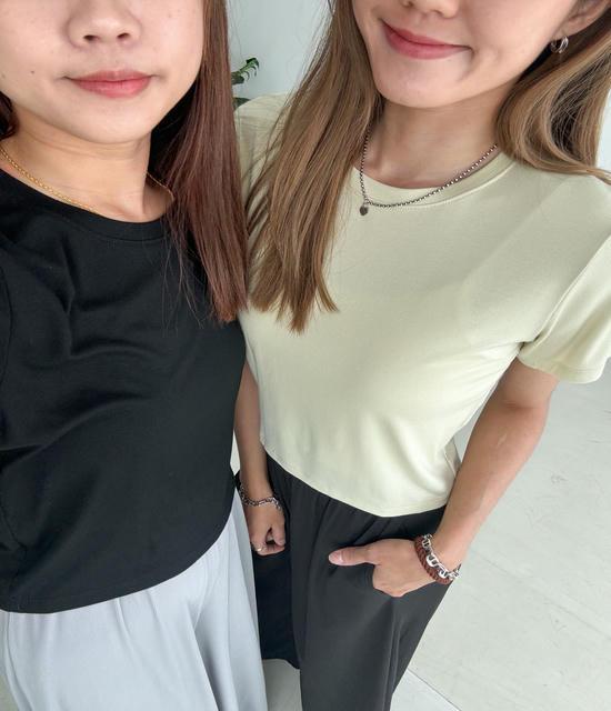 冰涼有感!!!素面面膜T