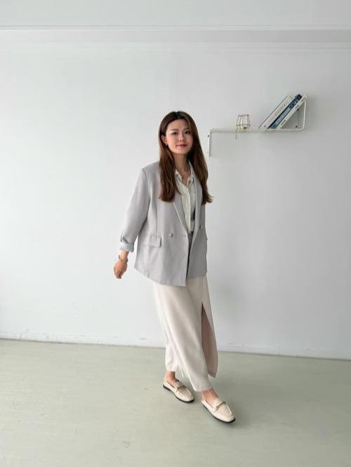 韓系質感俐落西裝外套