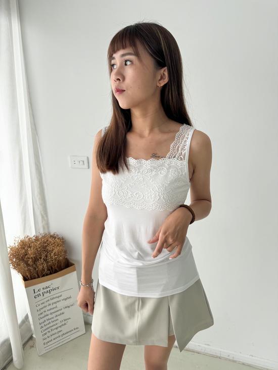N年熱銷~莫代爾涼感蕾絲背心
