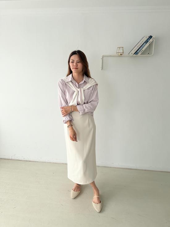 小愛心披肩襯衫組