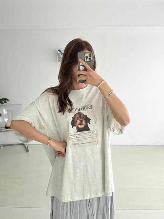 SOMEONE狗狗大Tee