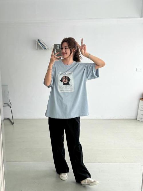 SOMEONE狗狗大Tee