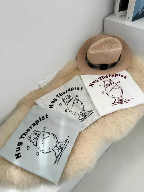 涼感熊熊抱抱Tee