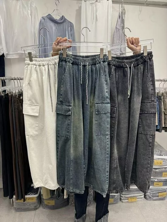 小個子友善鬆緊寬褲