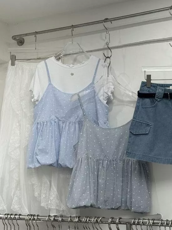 小刺繡氣球背心