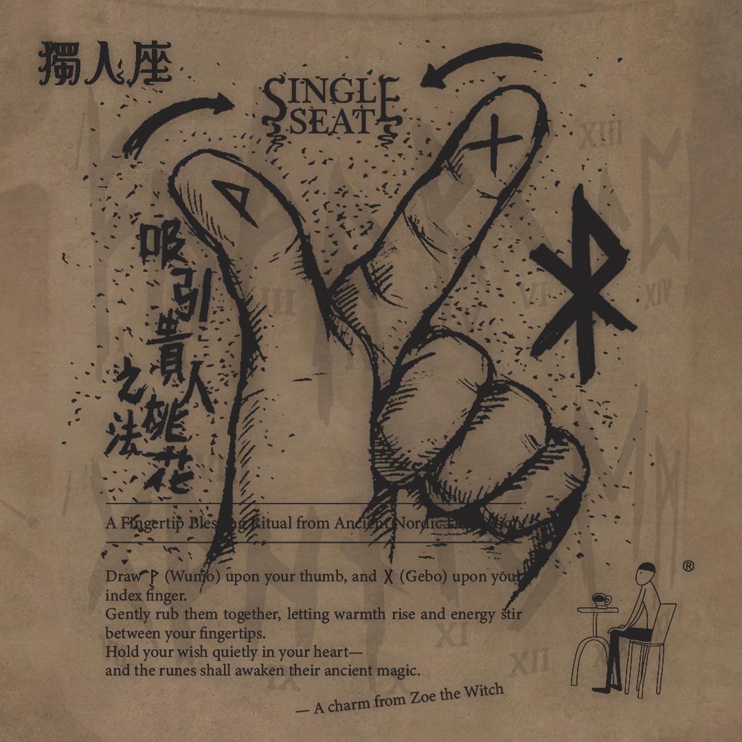 來自北歐古占卜的指尖祝福儀式