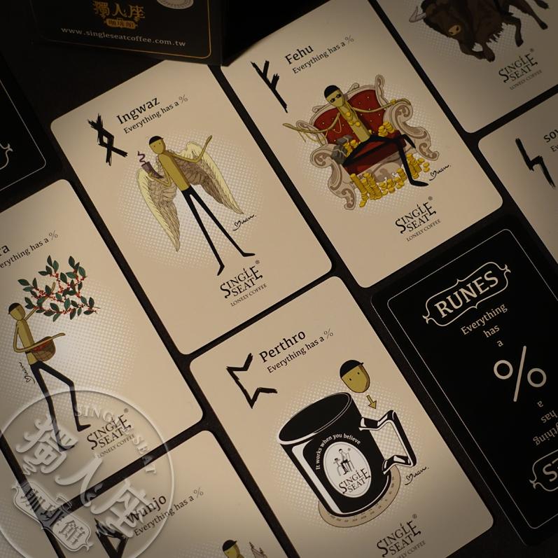 盧恩符文占卜卡牌 [RUNES] Ancient divination cards