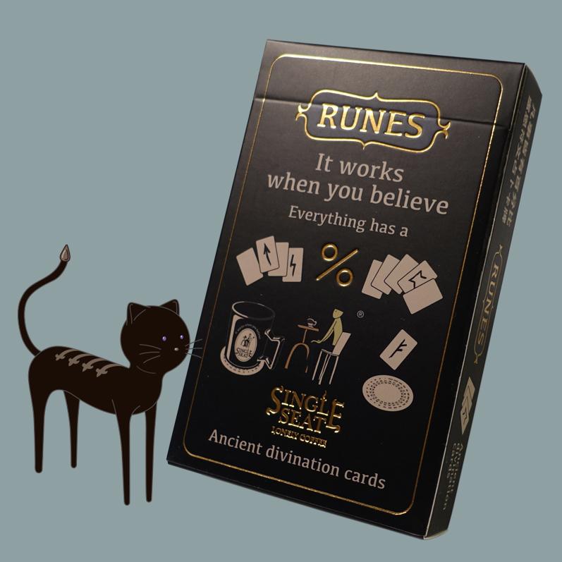 盧恩符文占卜卡牌 [RUNES] Ancient divination cards