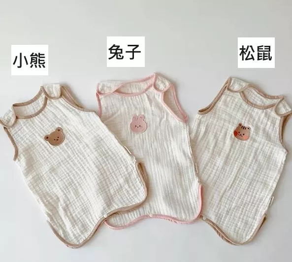 『預購』B13 嬰兒純棉紗布防踢被