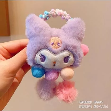 『現貨』W063 三麗鷗毛絨髮圈