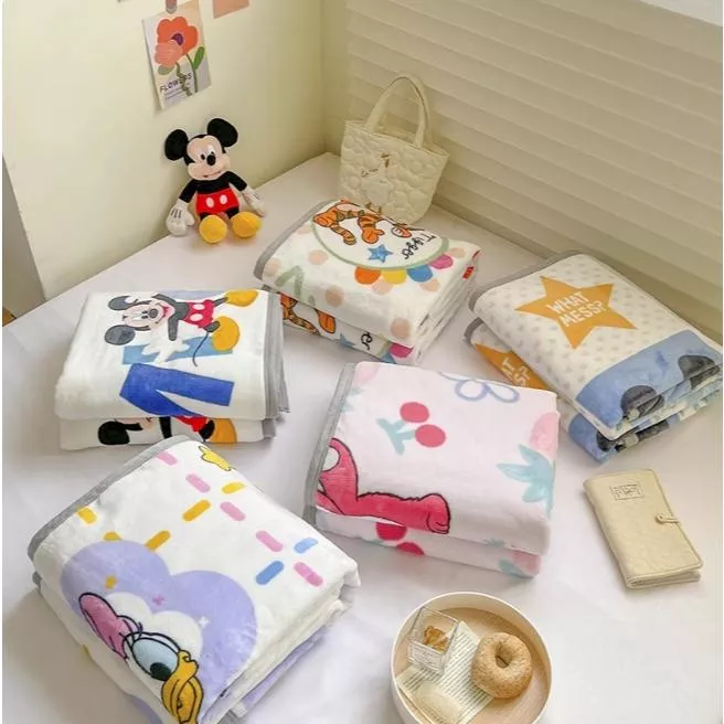 『預購』W067 兒童午睡牛奶絨珊瑚被毯