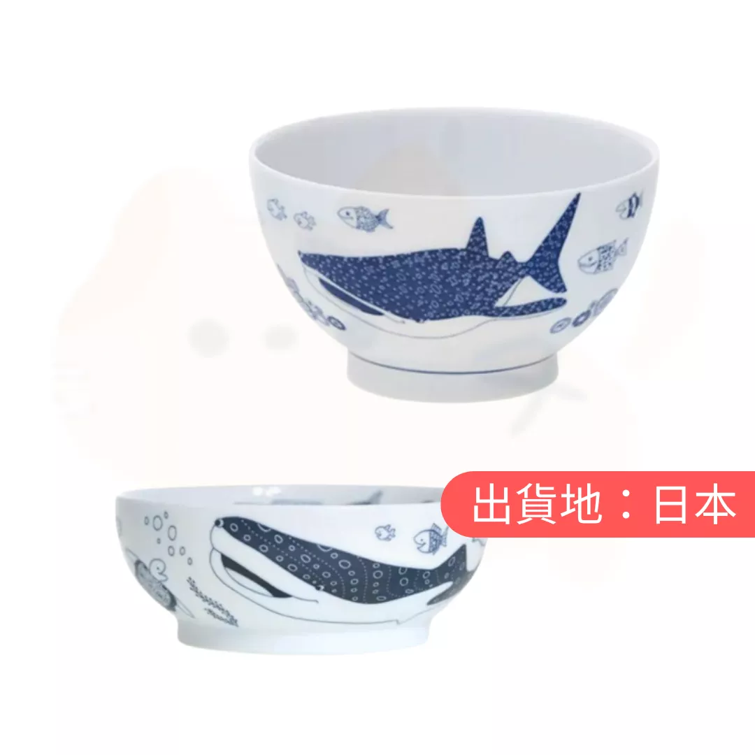 NATURAL69。鯊鯊碗（波佐見燒）