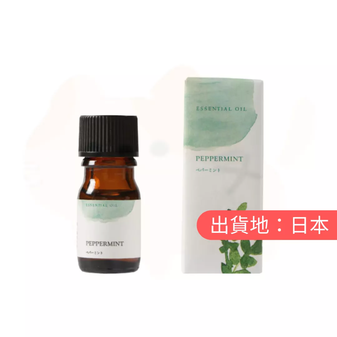 生活的木。薄荷精油