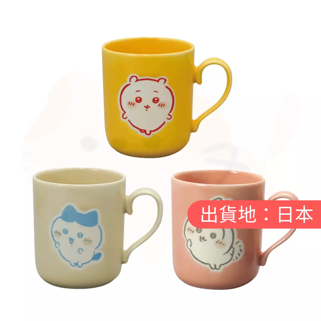 吉伊卡哇。附杯墊馬克杯