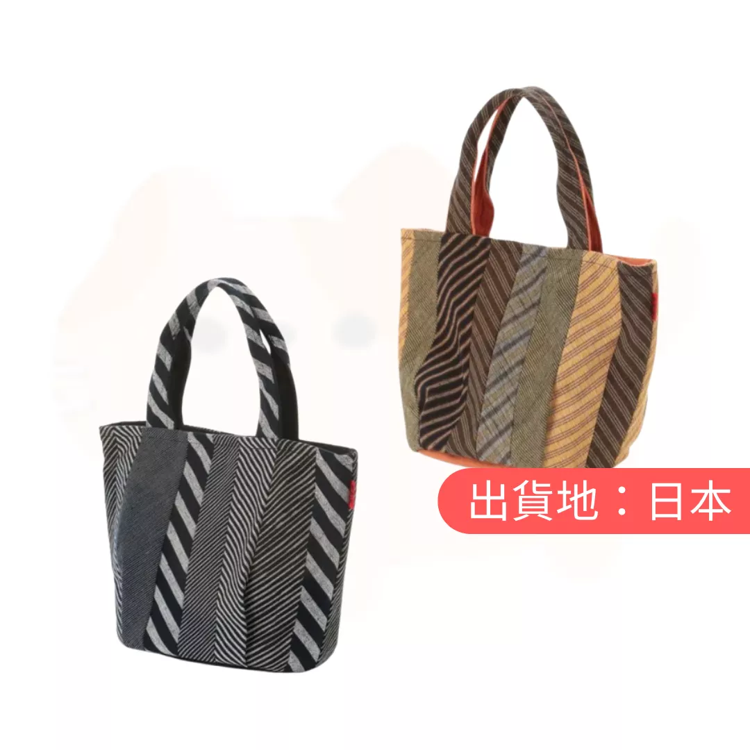 久留米笠右衛門拼布圖案手提包