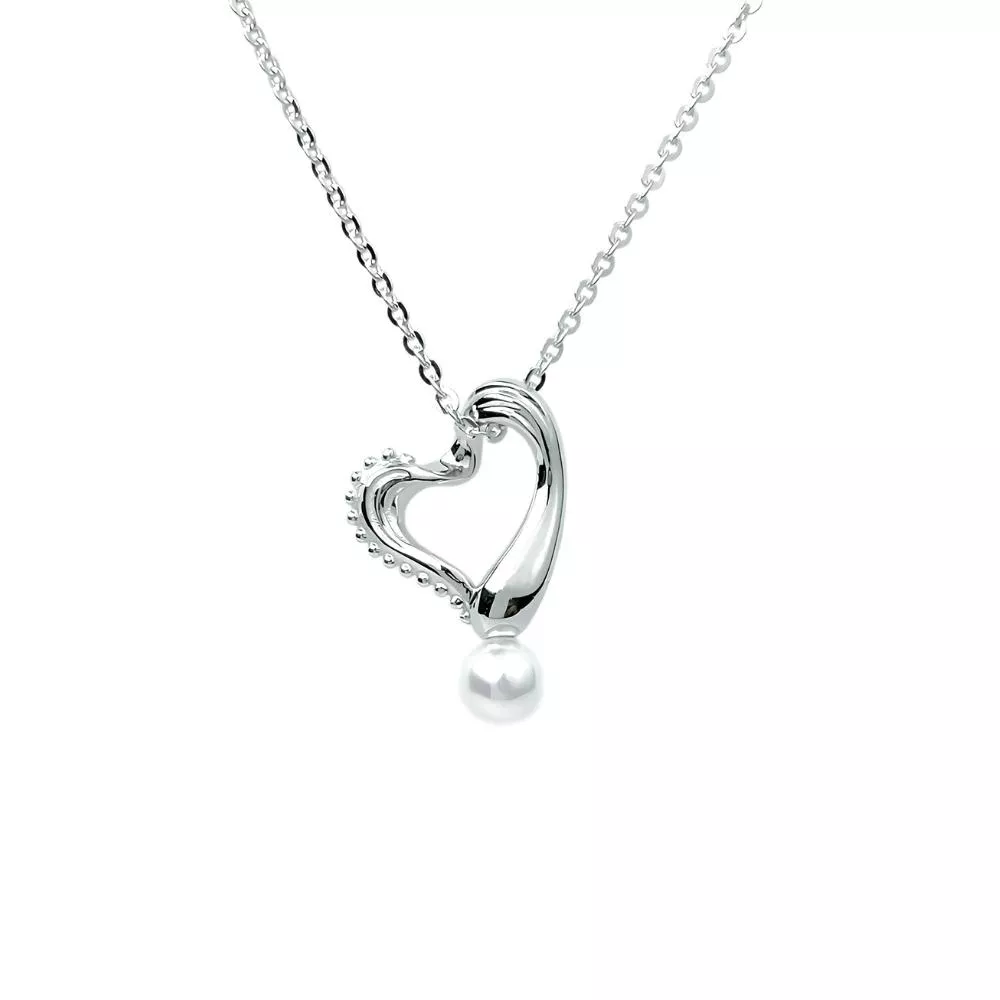 鉑金墜鍊-海洋珍珠系列-WSD003