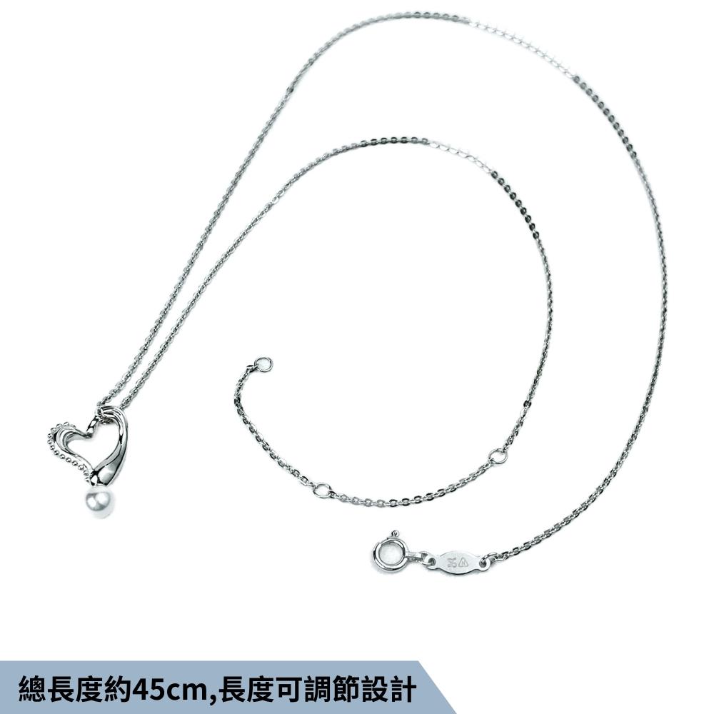 鉑金墜鍊-海洋珍珠系列-WSD003