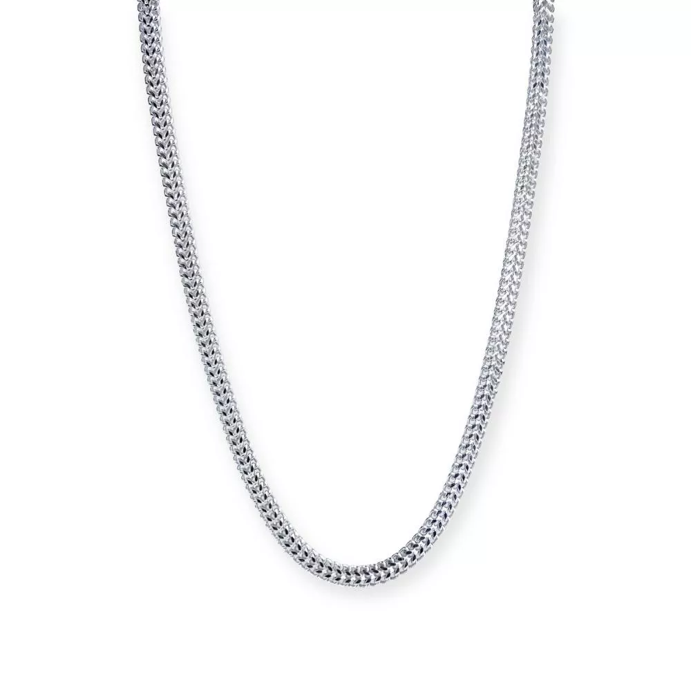 鉑金項鍊-經點蕭邦鍊-男女適用