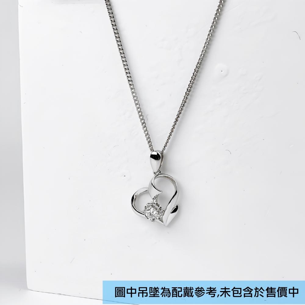 鉑金項鍊-古巴鍊-女款-細款