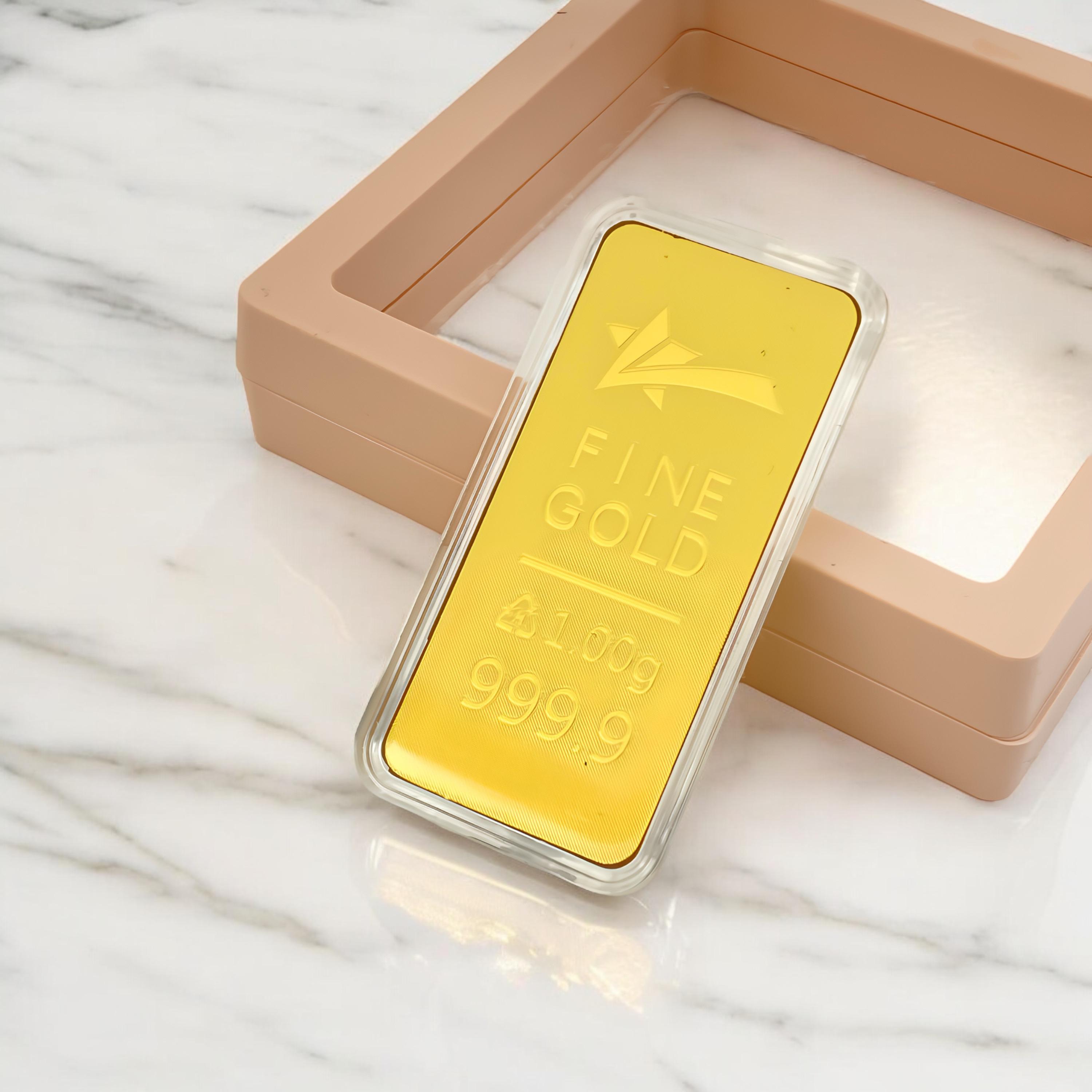 純金1g（約0.266錢）金條 儲值/收藏 /送禮