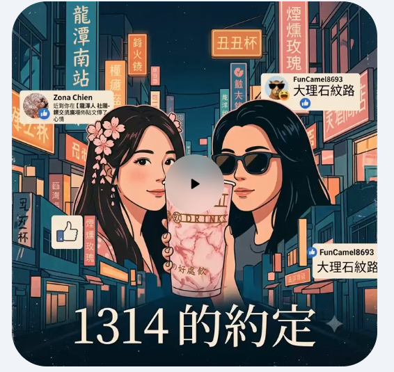 《1314的約定》正式發布｜這是屬於1314好處飲的店歌