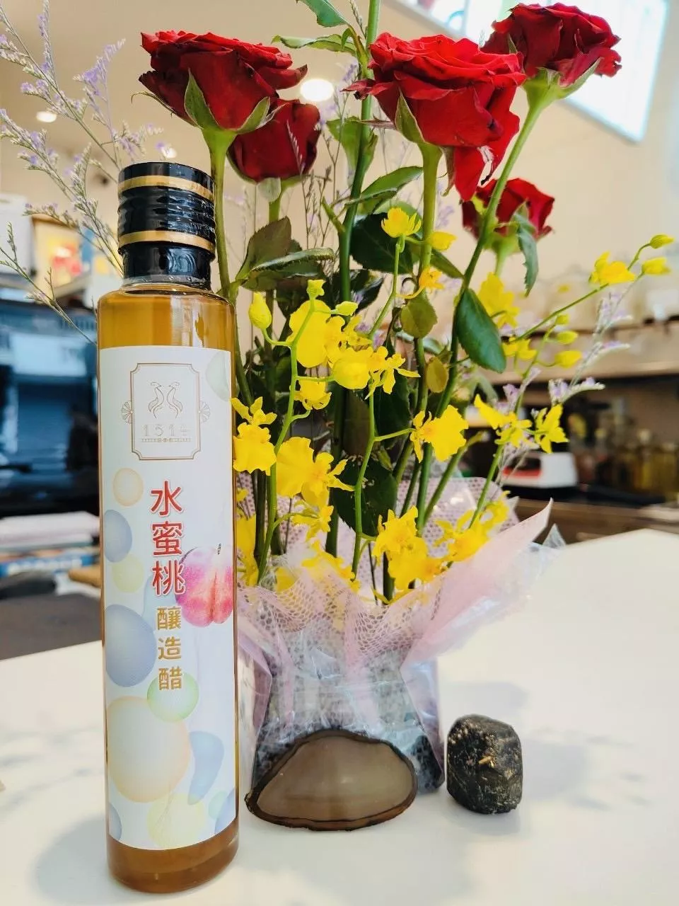 水蜜桃釀造醋 隨身瓶 200ml