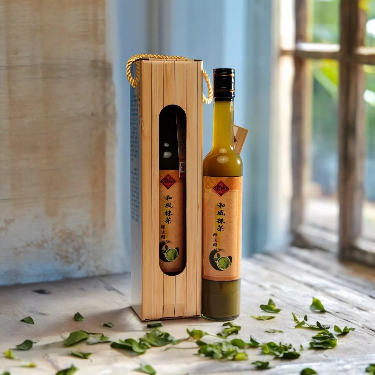 和風抹茶釀造醋 大瓶裝 415ml