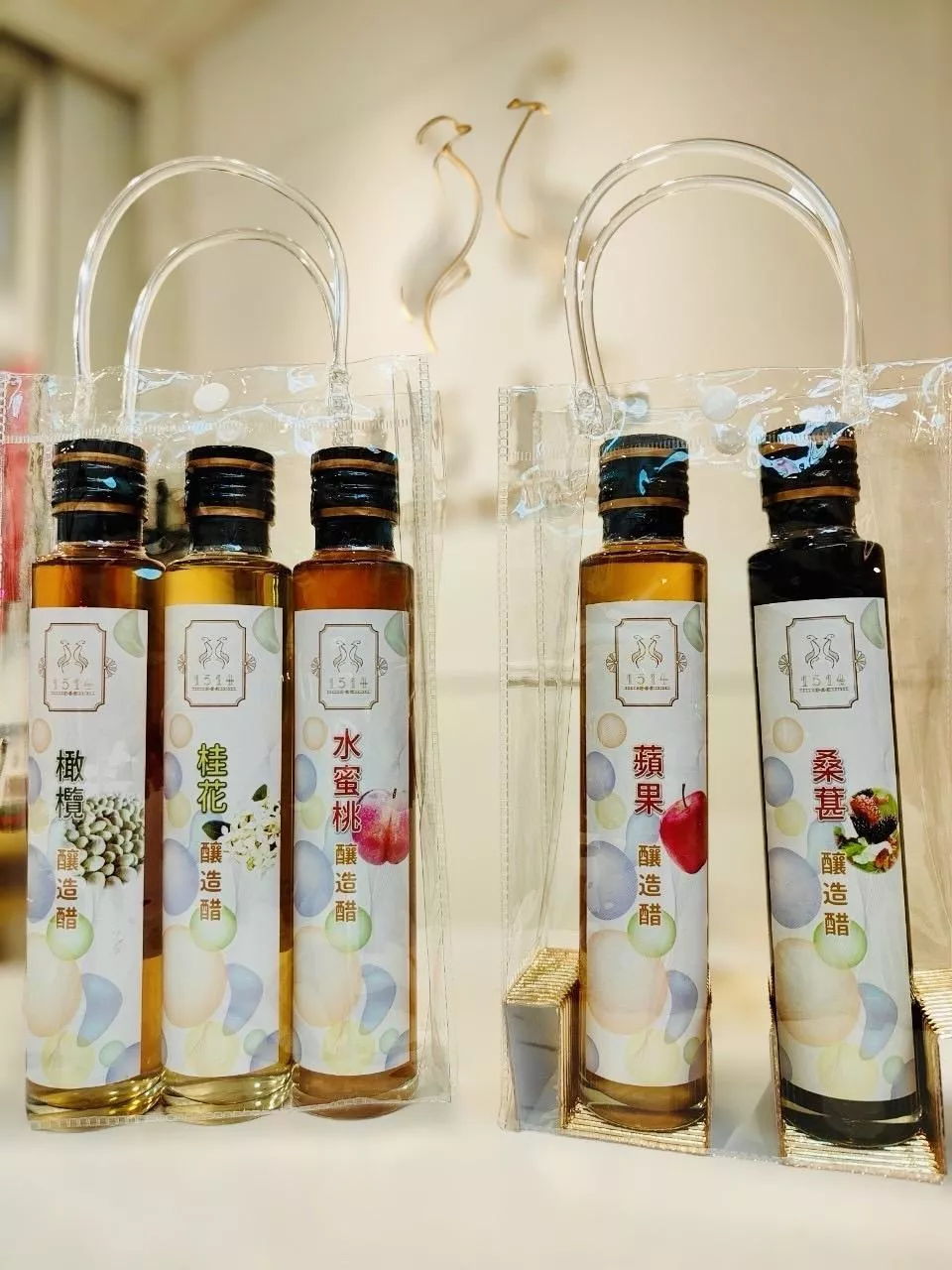 小瓶醋(透明提袋或禮盒 / 二瓶或三瓶) 請於訂單備註欄註明口味