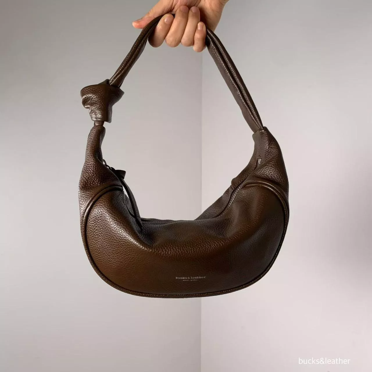 水洗牛皮打結司康包