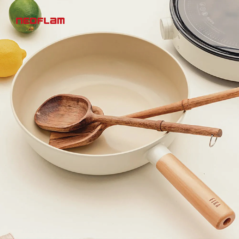 【吐司兒】FIKA系列 28cm 鑄造平底鍋(FIKA灰色)