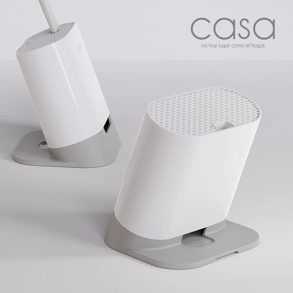 【吐司兒】CASA抗菌刀具收納架-純淨白