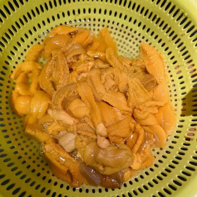 馬糞海膽 現撈現剖 金黃濃郁