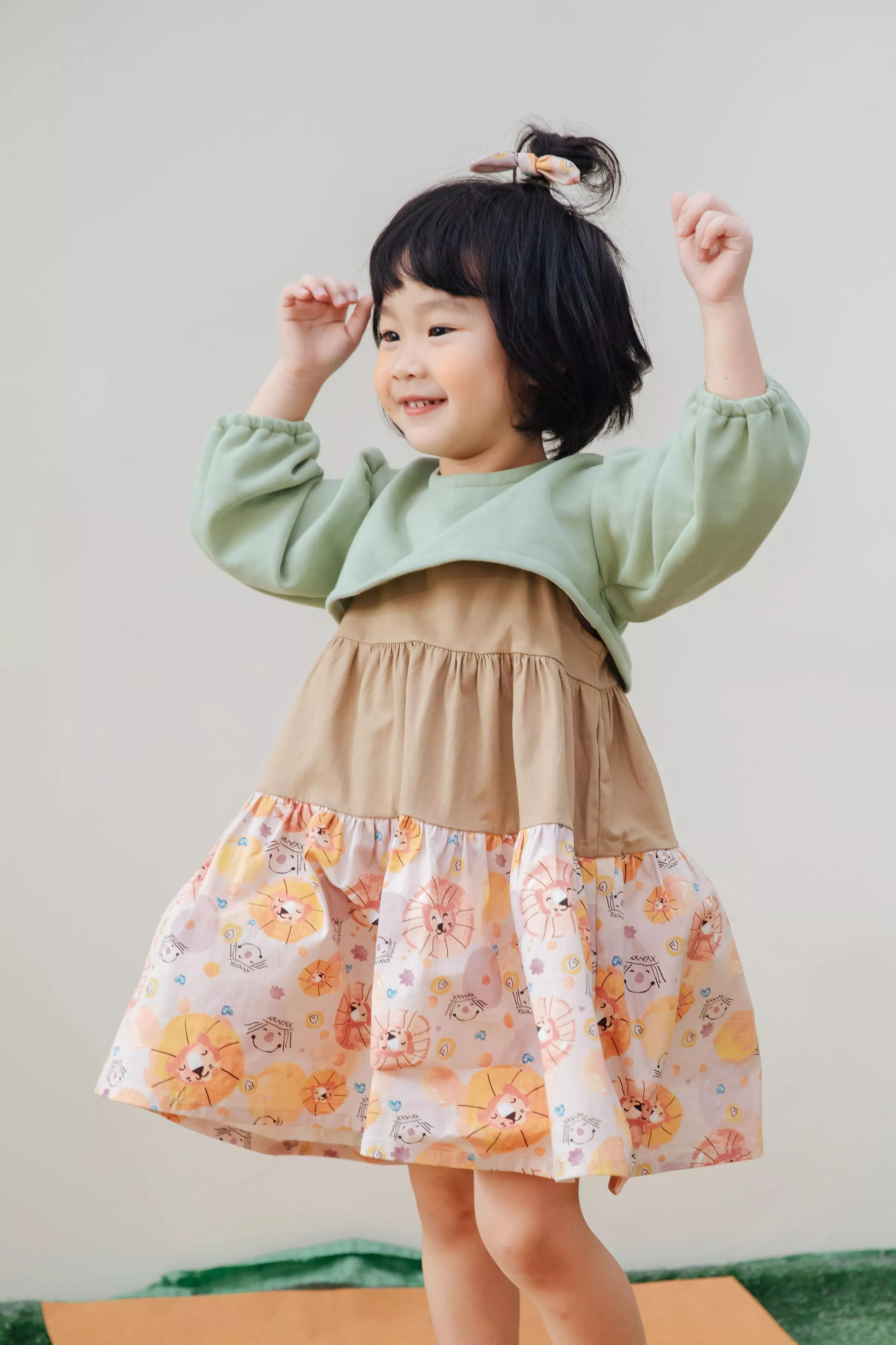 休閒短版上衣兩件式洋裝