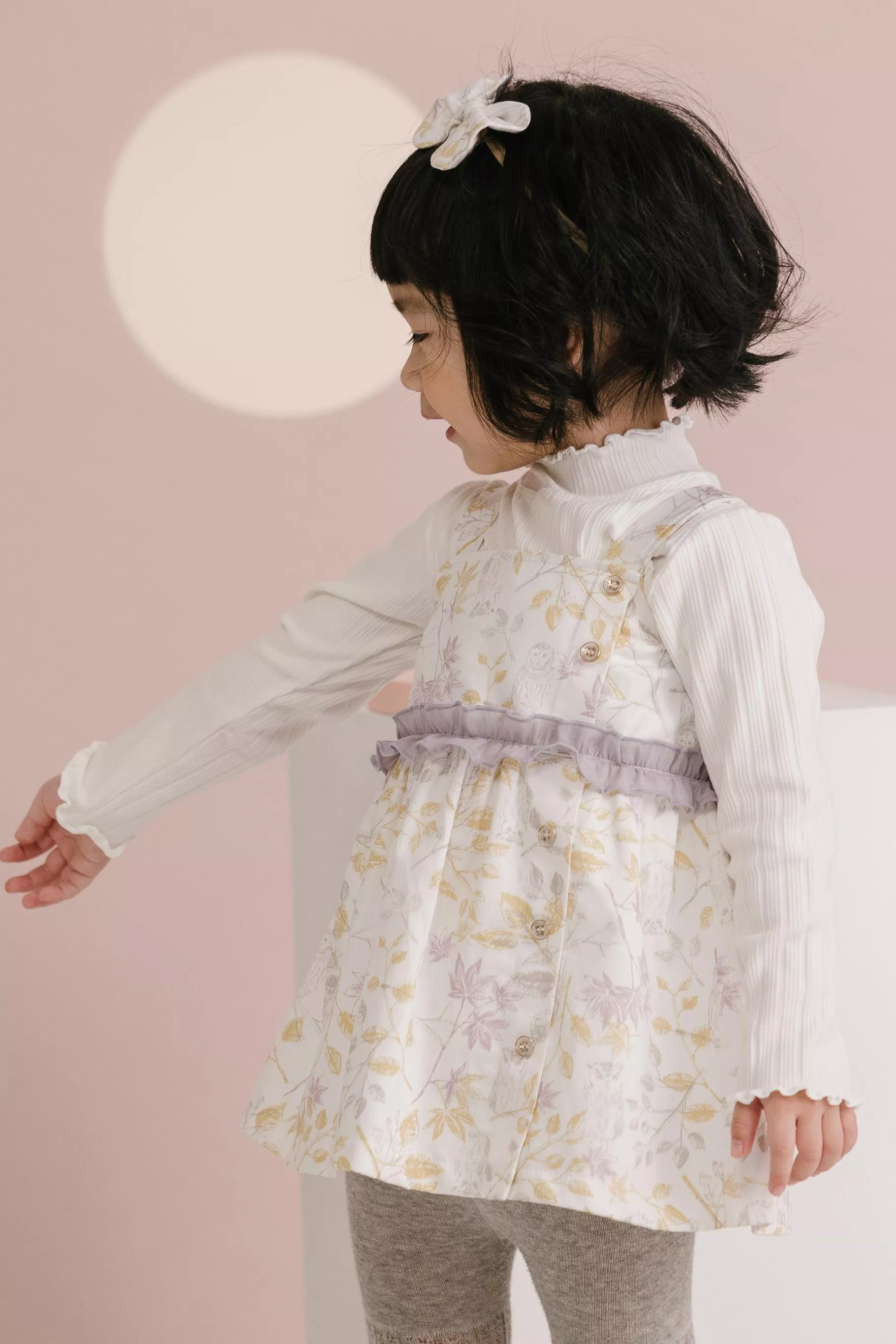 雪鴞背心洋裝/上衣