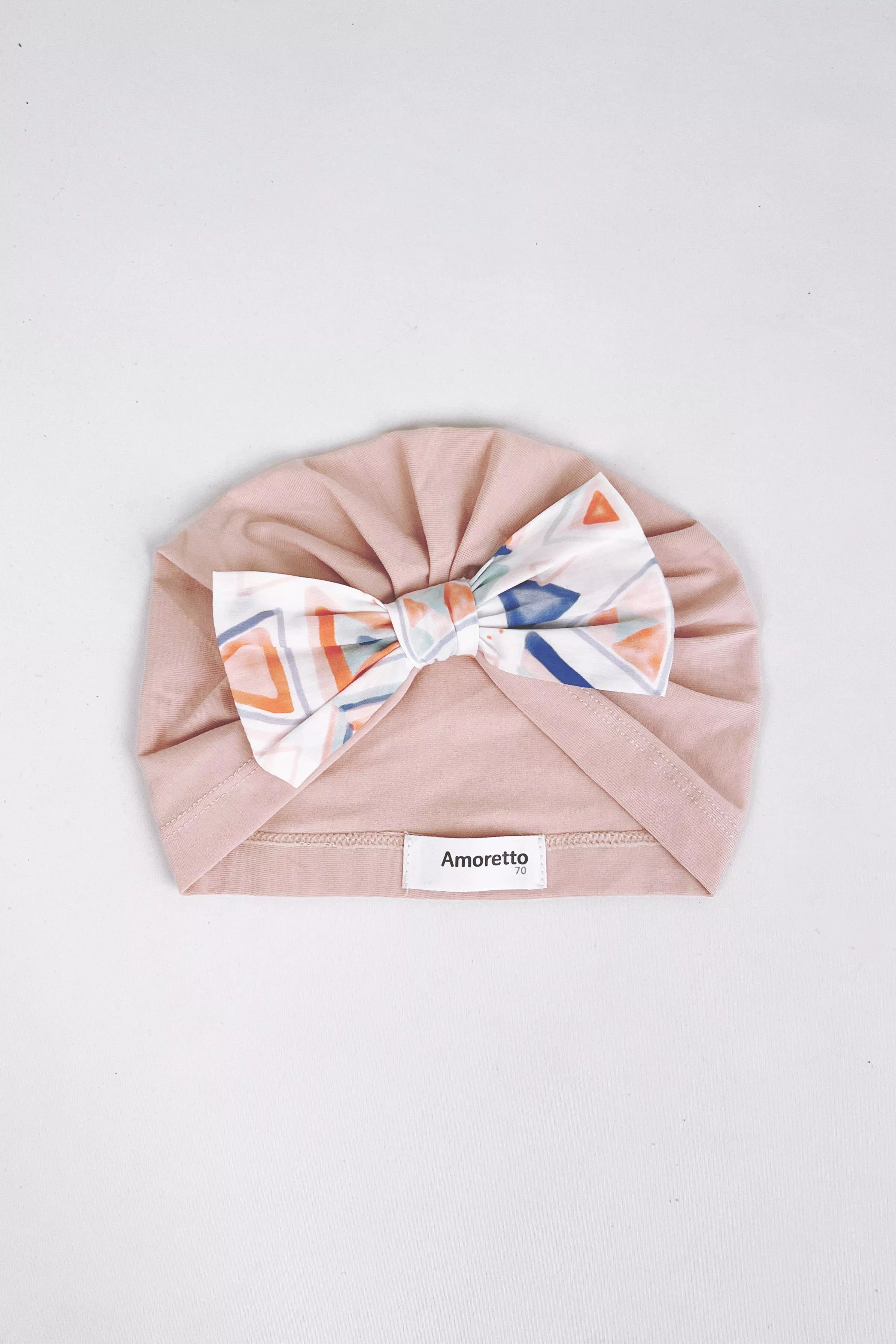 蝴蝶結寶寶印度帽-彩虹山