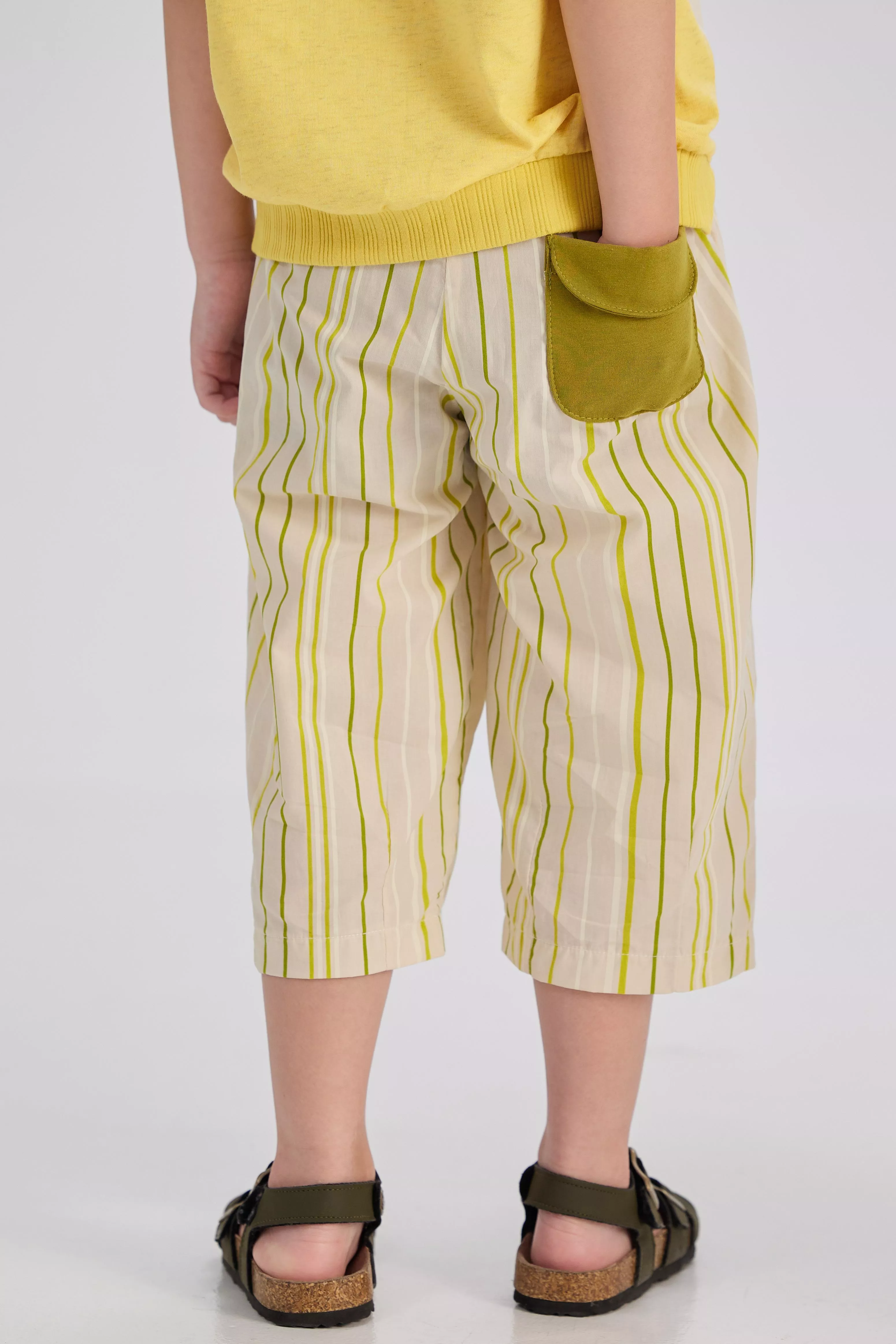 雨林河道涼爽九分寬褲