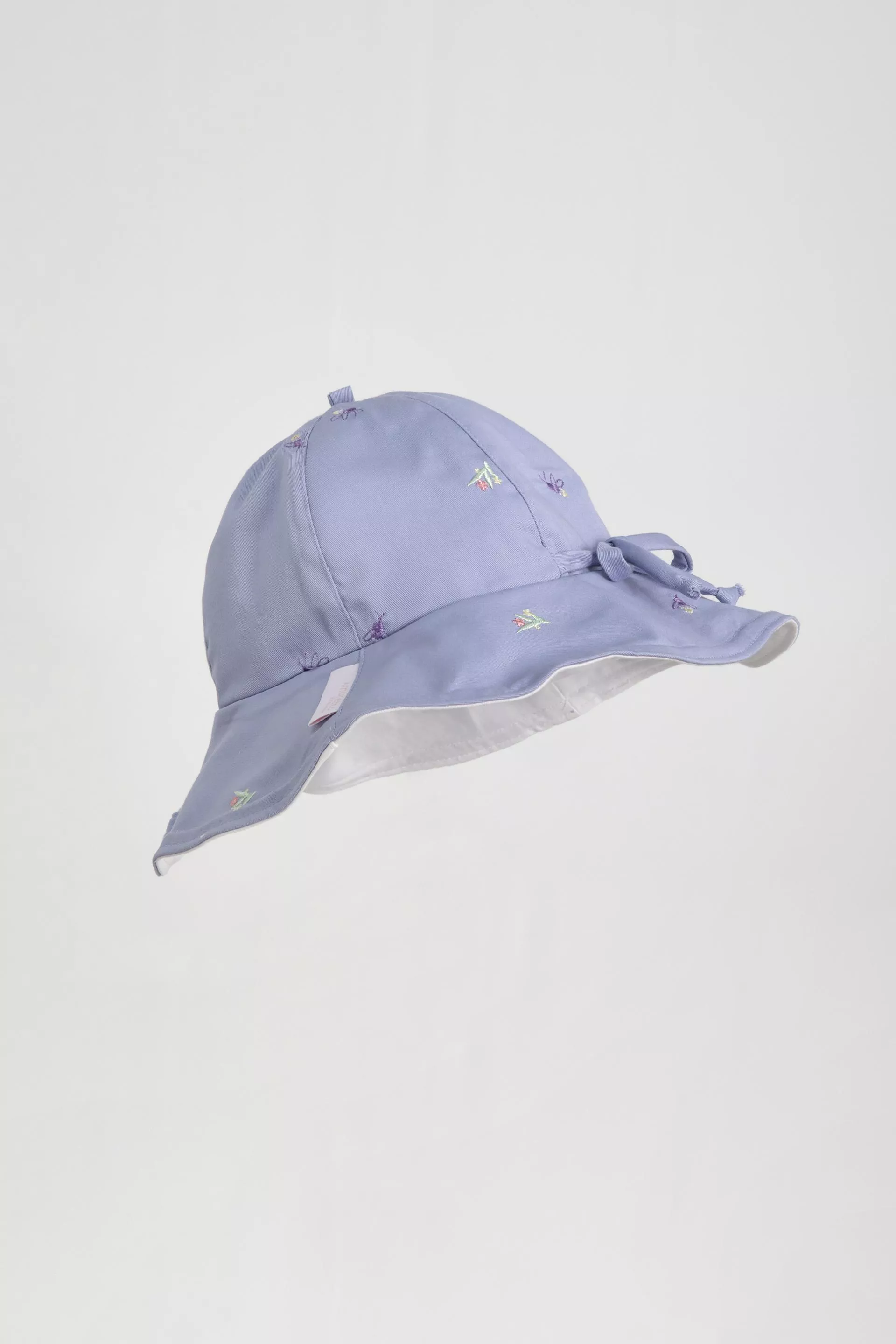 刺繡波浪漁夫帽-螢火蟲