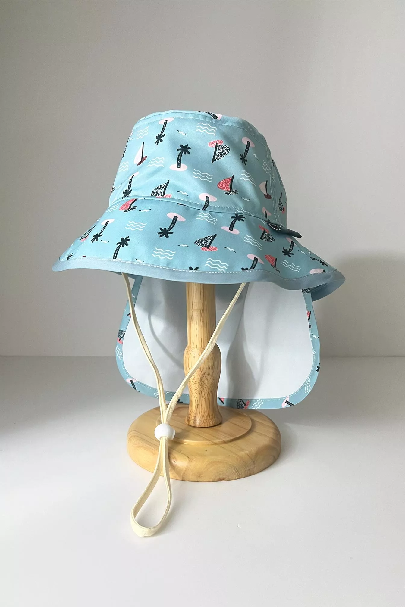 可拆式抗UV防曬防水帽 -夏日衝浪